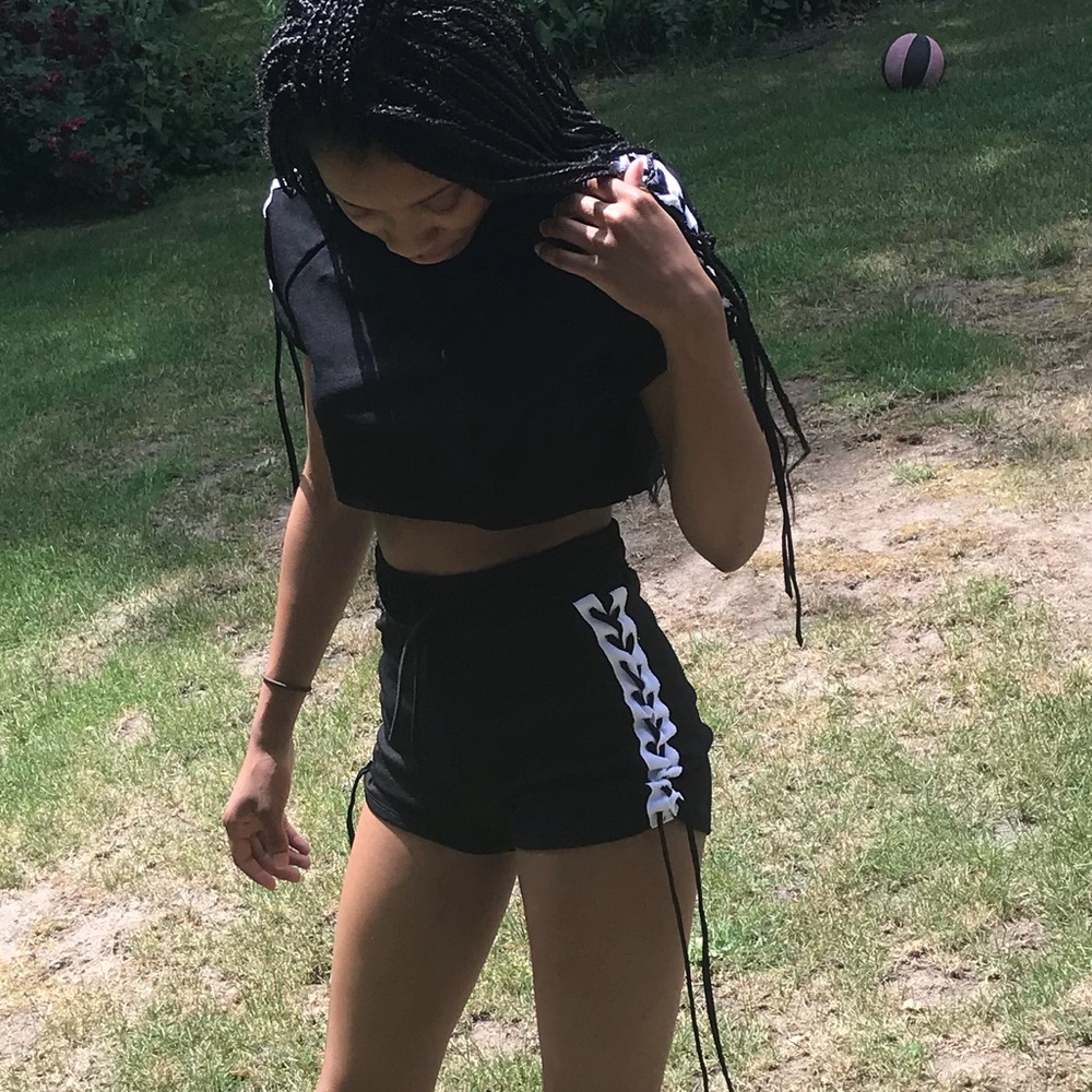 Crop Top and Short Set